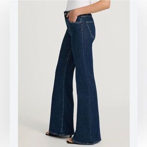 Express Dark Blue Flare Jeans